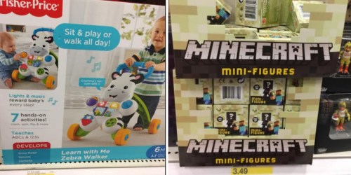 Target: TONS of Last-Minute Toys Deals to Score (Fisher-Price, Minecraft, Monster High and MORE!)