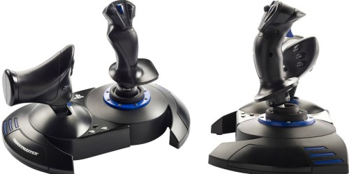 Thrustmaster T.Flight Hotas 4 Flight Stick for PS4 & PC Only $45.99 (Regularly $69.99)