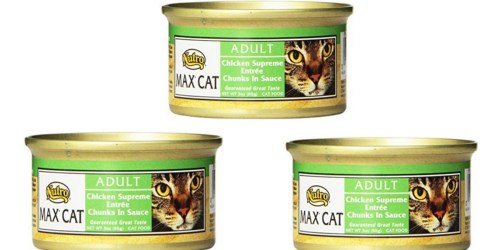 Amazon: 24 NUTRO MAX Wet Cat Food Cans Only $11.96 Shipped (Just 50¢ Per Can!)