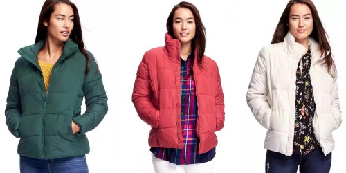 OldNavy.com: 10% Off Purchase (No Exclusions) = Women’s Frost Free Jacket Only $11.67 & More