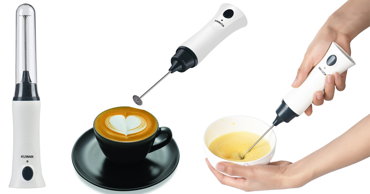 Amazon Rechargeable Coffee Frother & Mixer Only 9.49 (Regularly 25.99)