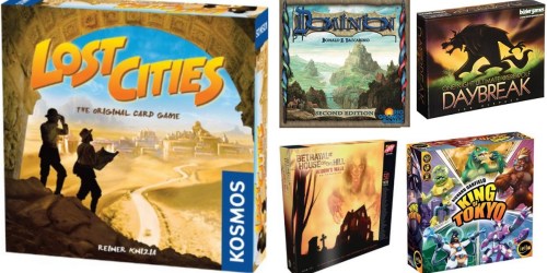 Amazon: 40% Off Best-Seller Strategy Board Games (Lost Cities, Dominion & More)