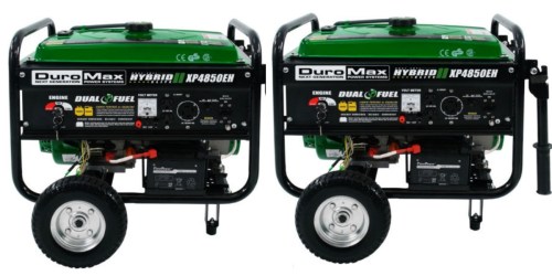 DuroMax Hybrid Portable Generator Only $299.99 Shipped