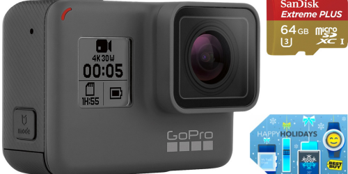 Best Buy: GoPro HERO5 Black 4K Action Camera + $60 Gift Card & SD Card Only $399.99 Shipped