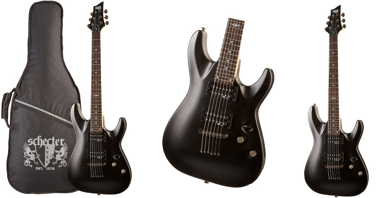 schecter beginner electric guitar