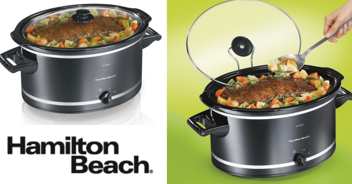 Amazon Hamilton Beach 8Quart Slow Cooker Only 24.99 (Regularly 59.99)