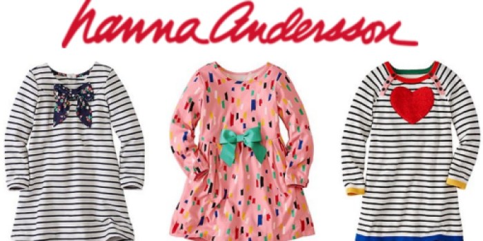Hanna Andersson: $15 Dresses, Pants & Sleepers Today Only (Regularly up to $69)