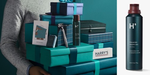 *HOT* Free $5 Harry’s Credit & Free Shipping = Free Shave Gel (No Payment Info Required)
