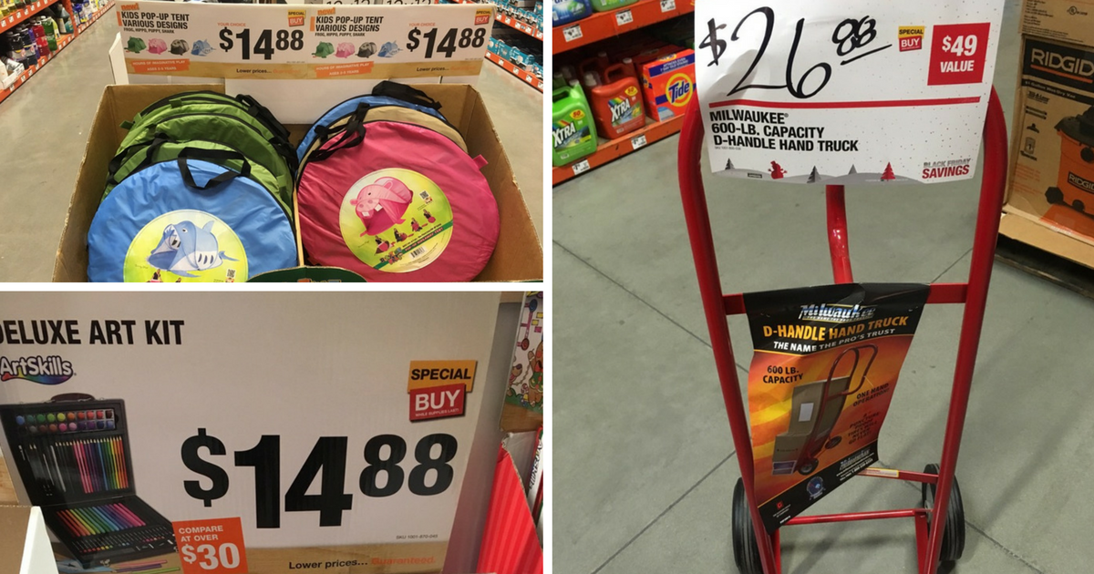 Home Depot Special Buys On Hand Truck Kid S Coloring Items More Hip2save