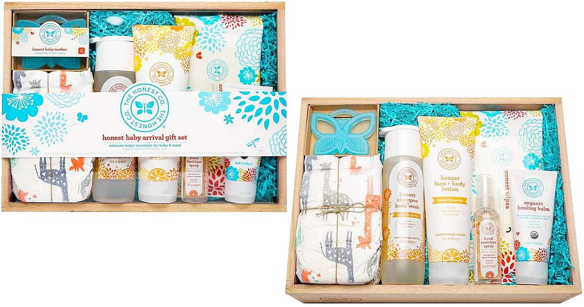 honest baby arrival gift set