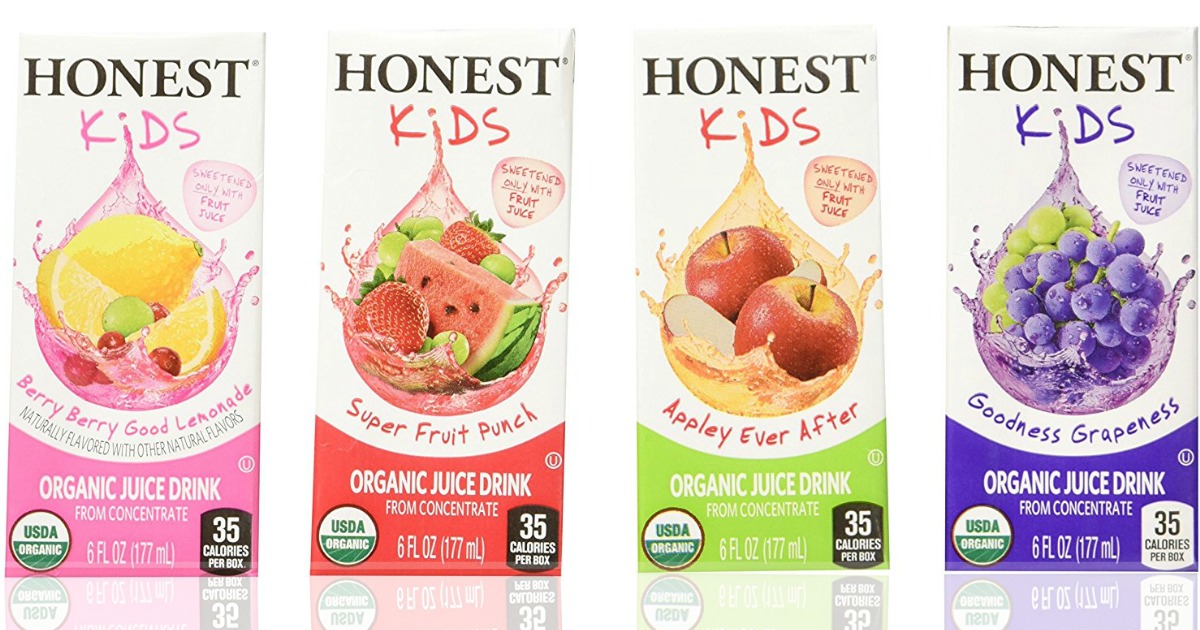 Amazon: FORTY Honest Kids Organic Juice Boxes Only $9.49 Shipped (Just ...