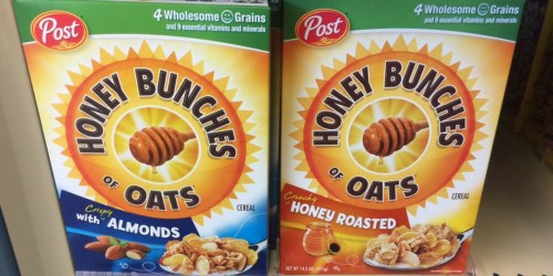 Walgreens: Honey Bunches of Oats Cereal Only 75¢ Per Box (Starting January 1st)