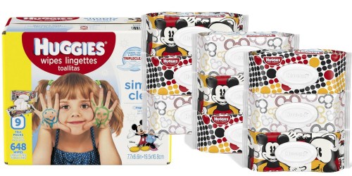 Amazon: Huggies Simply Clean Wipes 648-Count Only $8.99 Shipped (Just 1¢ Per Wipe)