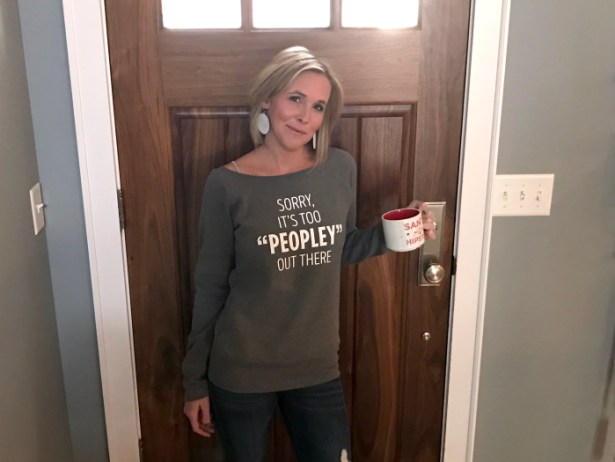 Exclusive "Too Peopley" Sweatshirt 