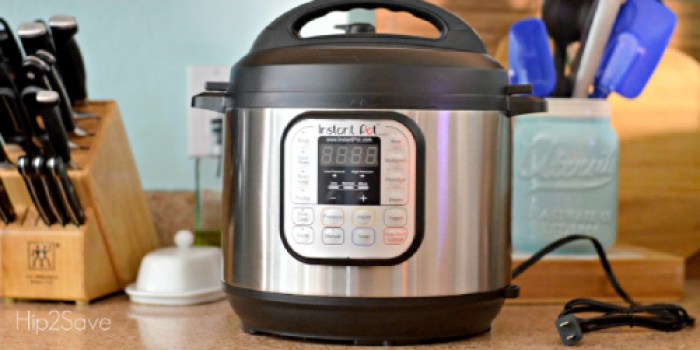 Instant Pot 6-Quart 7-in-1 Multi-Functional Pressure Cooker ONLY $79 Shipped