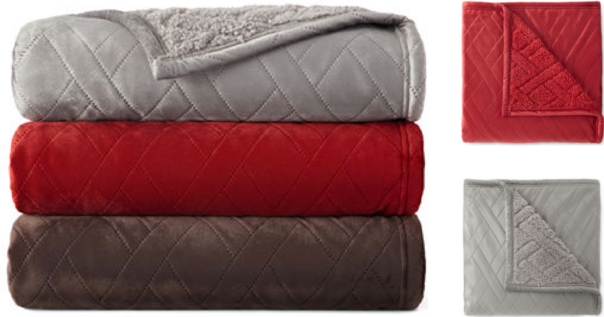 JCPenney Sherpa Throws Only 10.99 Each (Regularly 40) + More