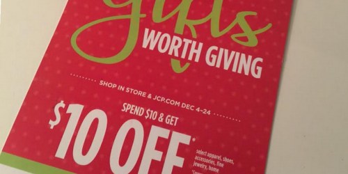 JCPenney: Possible $10 Off $10+ Purchase Coupon (Check Your Mailbox) + More