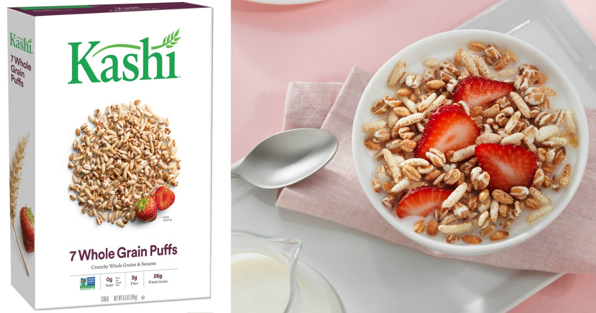 whole grain puff cereal