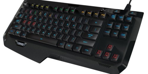 Logitech Mechanical Gaming Keyboard Only $49.99 Shipped (Regularly $129.99)