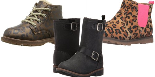 Amazon: Carter’s & OshKosh B’Gosh Girls’ Toddler Boots As Low As $8.54