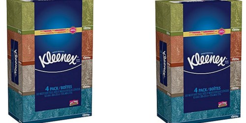 Walgreens Shoppers! Kleenex 4-Count Packs Only $2.24 Starting 12/18 (Just 56¢ Per Box)