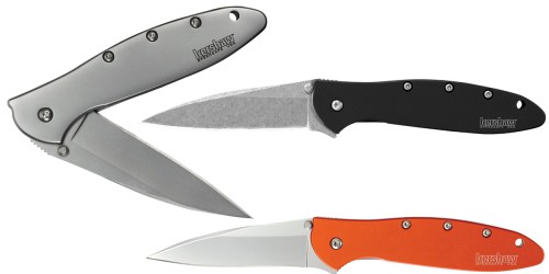 Amazon: Save on Kershaw Leek Knives Today Only