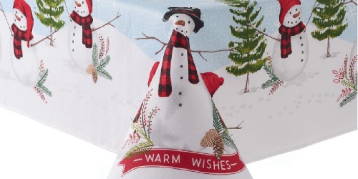 Kohl’s Cardholders: Holiday Tablecloths As Low As $9.09 Shipped (Reg. up to $42.99) + More