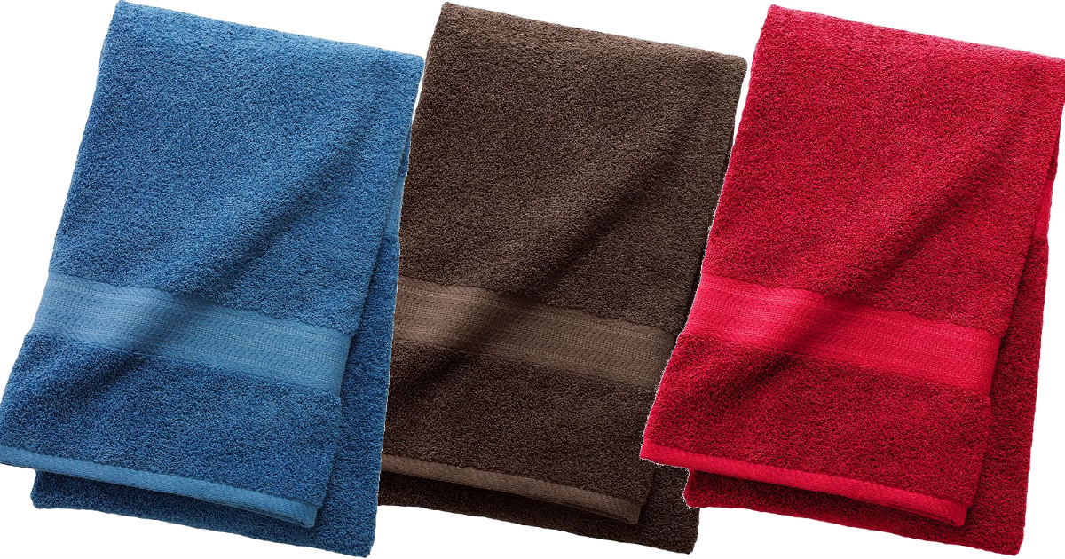 Kohl's The Big One Solid Bath Towels Just 2.54 (Reg. 9.99), Plush