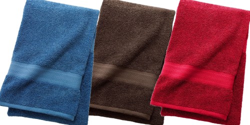 Kohl’s: The Big One Solid Bath Towels Just $2.54 (Reg. $9.99), Plush Throws $12.74 (Reg. $39.99) + More