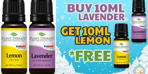 Plant Therapy: Lavender AND Lemon Essential Oils 10ml Bottles Just $6.49 Shipped ($3.25 Each)