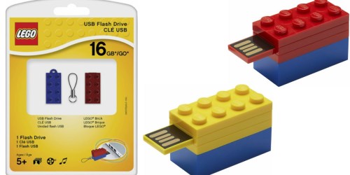 BestBuy: 16GB PNY LEGO USB 2.0 Flash Drives Only $7.99 Shipped (Regularly $12.99)
