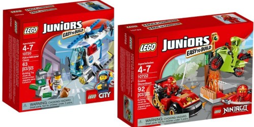 Save on LEGO Juniors Sets at Target & Amazon