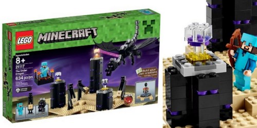 Target Shoppers! 50% Off LEGO Minecraft The Ender Dragon Set (Today Only)