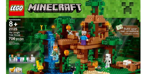 LEGO Minecraft The Jungle Tree House Only $39.19 Shipped (Regularly $48.99)