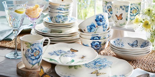 Lenox Butterfly Meadow 28-Piece Dinnerware Set Only $116.97 Shipped (Regularly $406)