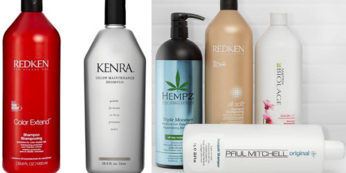 Beauty Brands: Salon-Brand Hair Care Liter Bottles As Low As $11.49 (Regularly Up To $44.99)