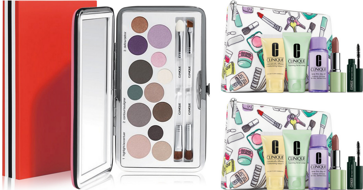 Macy's Clinique Eyeshadow Palette + 6Piece Gift Set Only 32.50