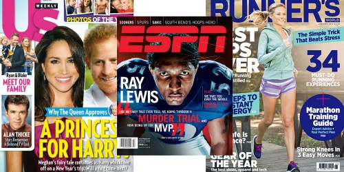 New Year’s Blowout Magazine Sale (Rock Bottom Prices on Us Weekly, ESPN, Runner’s World & More)