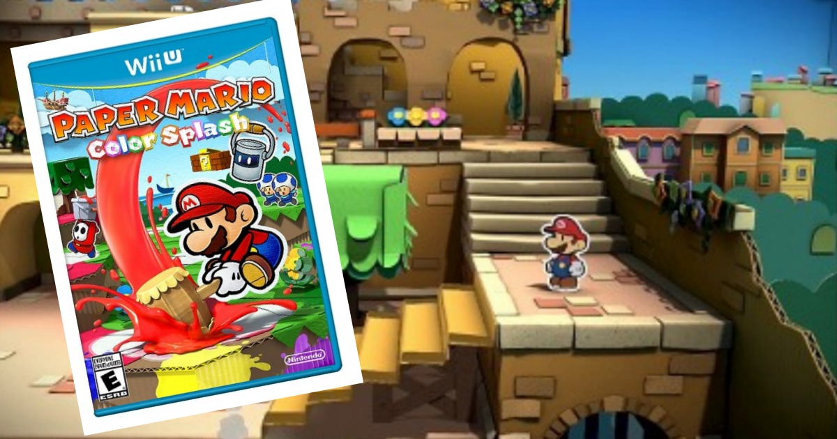 target paper mario