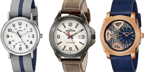 Amazon: Up To 50% Off Best Selling Men’s Watches = Timex Watch Only $15.99 (Regularly $39.19) + More