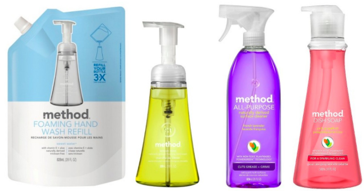 25 Off Method Brand Items = Stock Up On Method Soap