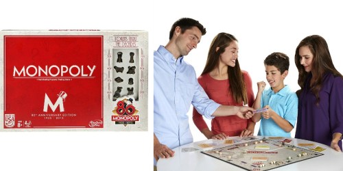 ToysRUs: Monopoly 80th Anniversary Game Only $7 Shipped (Regularly $14.99)