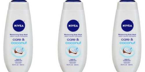 Amazon: NIVEA Care and Coconut Moisturizing Body Wash 3-Pack Just $8.04 Shipped