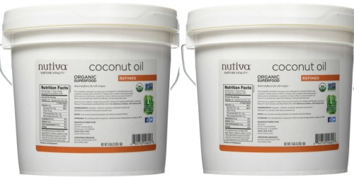 Amazon Prime: Nutiva Organic Coconut Oil 1 Gallon Only $17.85 Shipped