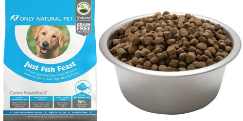 Only Natural Pet Grain Free Dry Dog Food 22.5lb Bag Just $37.19 (Regularly $61.99)