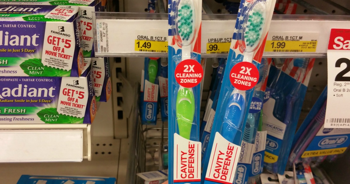 Target: Oral-B Toothbrush Only 49¢ (Regularly $1.49)