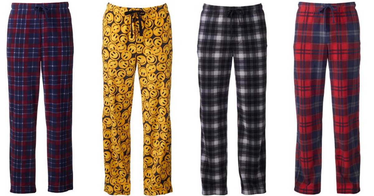 Croft and barrow men's best sale pajama pants