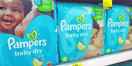 Walgreens: Pampers Swaddlers Jumbo Packs Only $4.99 (After Rewards)