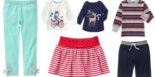 Gymboree: Free Shipping on All Orders = Skirts, Leggings, Tees & More Only $4.99 Shipped