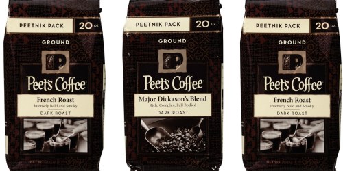 Amazon: Peet’s Coffee 20oz Bag $7.33 Shipped (+ The Original Donut Shop K-Cups 37¢ Each)
